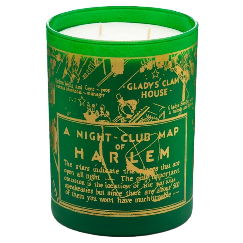 <p><a href="https://www.harlemcandlecompany.com/products/holiday-nightclub-map-luxury-candle" rel="nofollow noopener" target="_blank" data-ylk="slk:Shop Now;elm:context_link;itc:0;sec:content-canvas" class="link ">Shop Now</a></p><p>"Holiday" Nightclub Map Candle</p><p>harlemcandlecompany.com</p><p>$54.00</p>