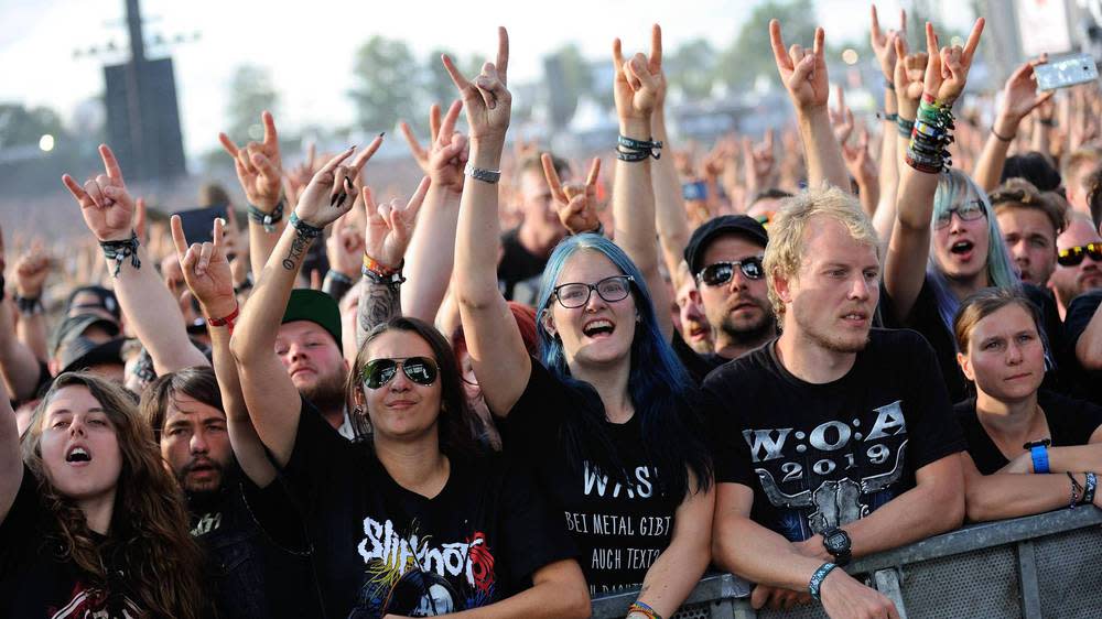 Besucher auf dem Wacken Open Air 2019 (Bild: imago images / snapshot)