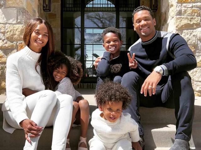 Ciara, Russell Wilson's Moments With Their Kids: Family Photos