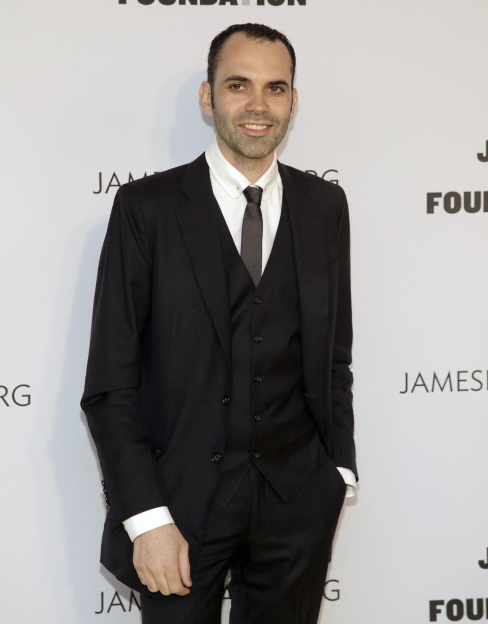 Restauranteur Dominique Ansel attends the 2014 James Beard Foundation Awards on Monday, May 5, 2014, in New York. (Photo by Andy Kropa/Invision/AP)