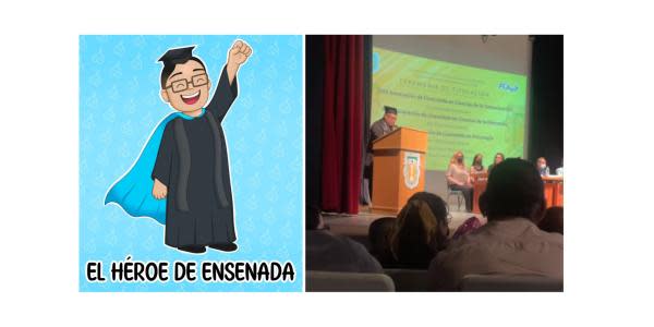 #ElHeroeDeEnsenada se viraliza en Twitter en apoyo a estudiante de UABC 