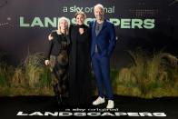 Premiere of TV series 'Landscapers' in London