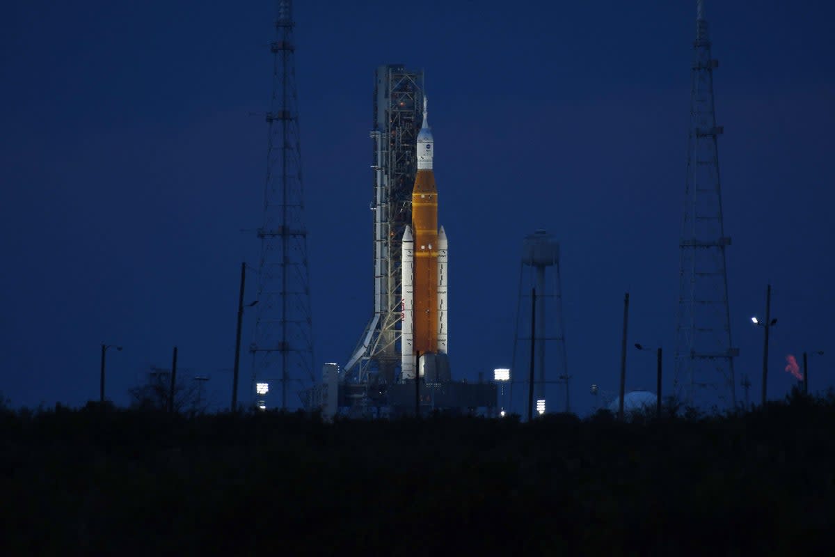 Nasa launched Artemis on a 25-day test flight around the moon last year  (Red Huber/Getty Images)