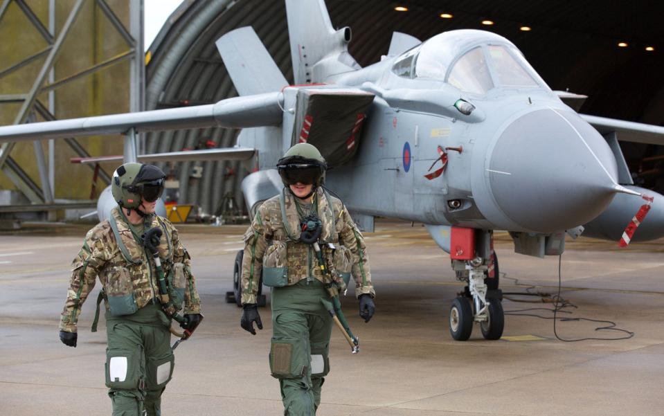 Pilots are now less 'proud' to fly for the RAF, a survey has revealed - Philip Coburn/AFP via Getty Images