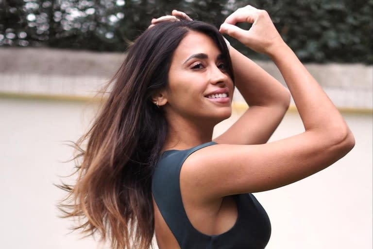 Anto Roccuzzo lució un look estilo “athleisure” y arrasó en las redes sociales