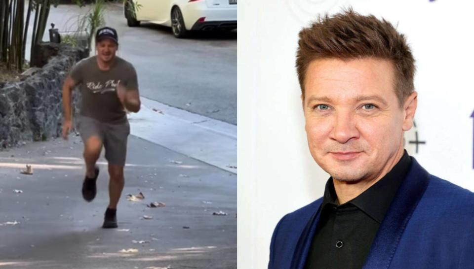 Jeremy Renner est parvenu à courir après 10 mois de rééducation. 