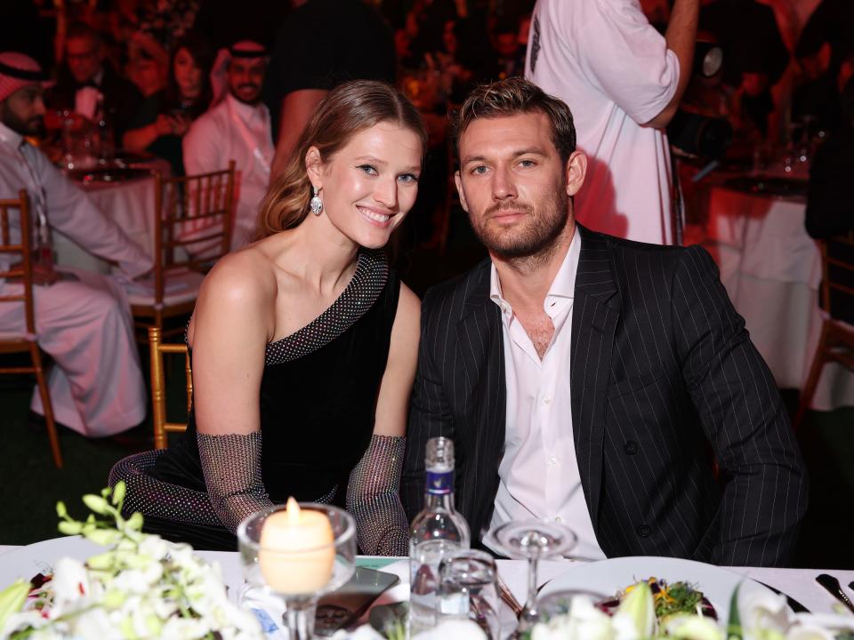 Toni Garrn and Alex Pettyfer