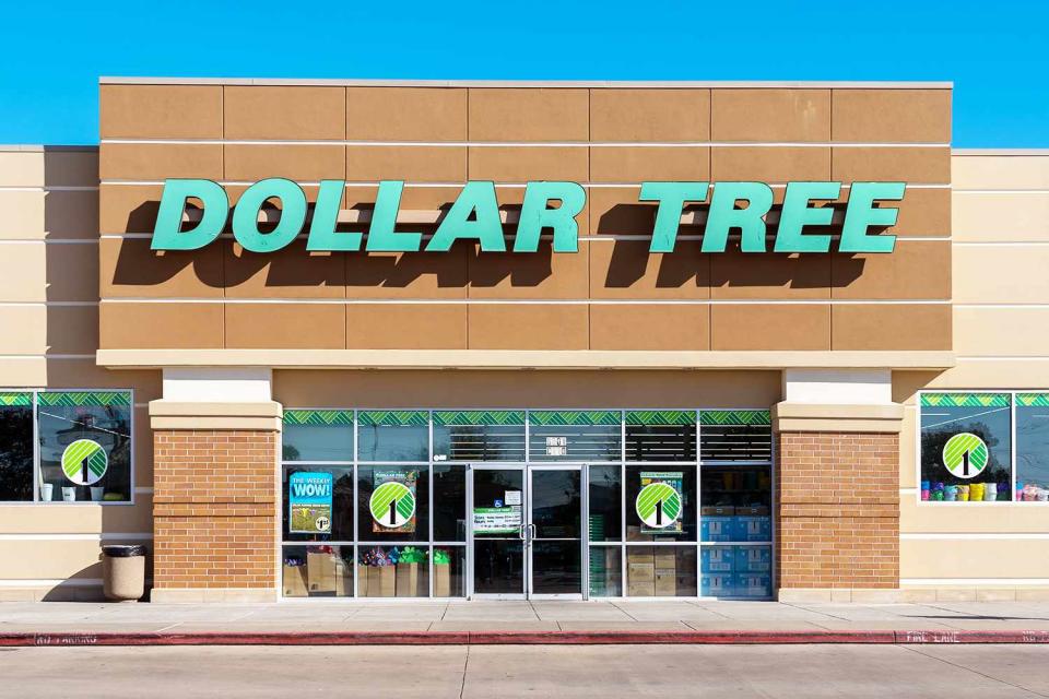 <p>JHVEPhoto/Getty</p> Dollar Tree location in Houston, Texas