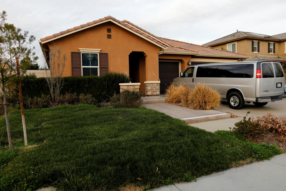 Otra vista de la casa. REUTERS/Mike Blake