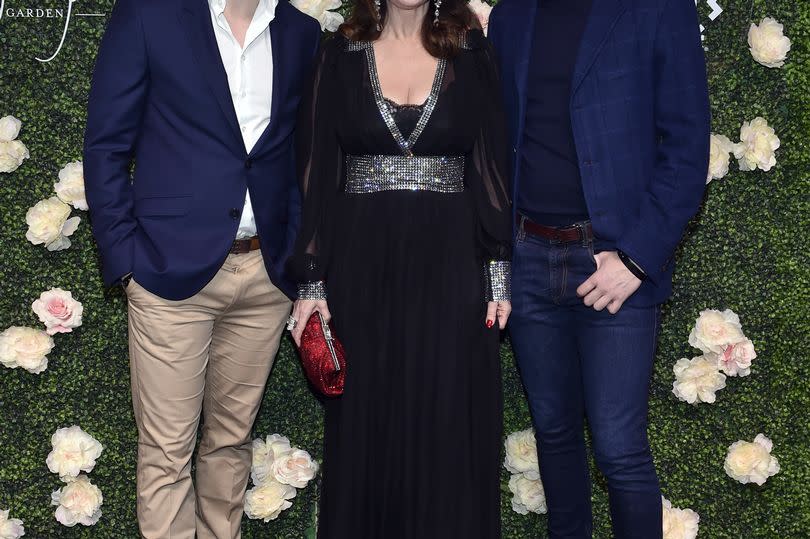 Sam with Jack and Lisa Vanderpump in Las Vegas