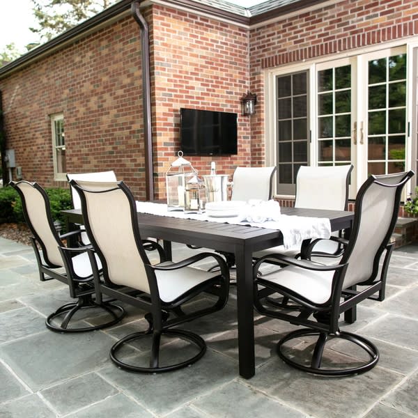 best outdoor furniture pepin 7 piece dining set