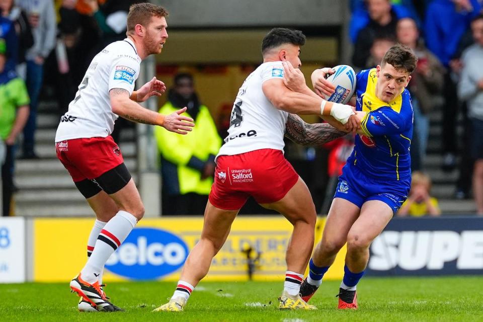 STAT ATTACK: The extent of Warrington's struggles at Salford <i>(Image: SWPix.com)</i>