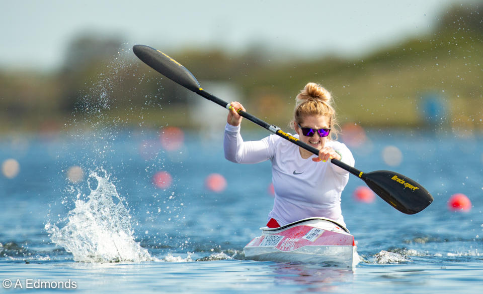 Paracanoeing star Charlotte Henshaw is hoping to add to the Paralympic bronze and silver medals she won as a swimmer, at this summer's rescheduled Games © A Edmonds