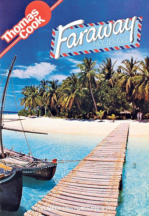 A 1986 Caribbean brochure - Credit: THOMAS COOK