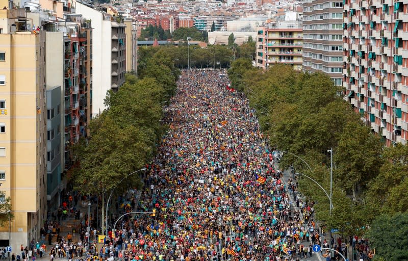 Catalonia's general strike