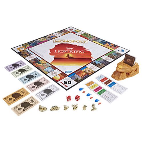 The Lion King Monopoly (Photo: Hasbro)