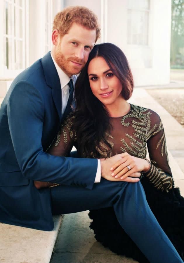 Meghan Markle and Prince Harry have received an official blessing from the Queen to go ahead with their wedding in May. Source: Getty