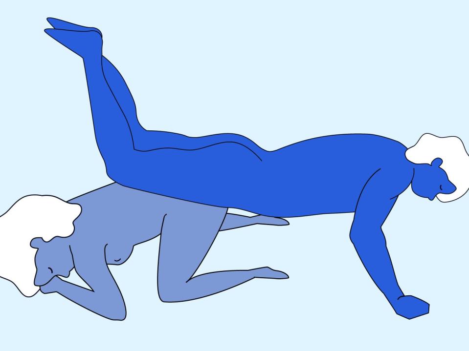 Health Reference The Classic Helicopter sex position illustration