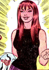 The comic version of Mary Jane