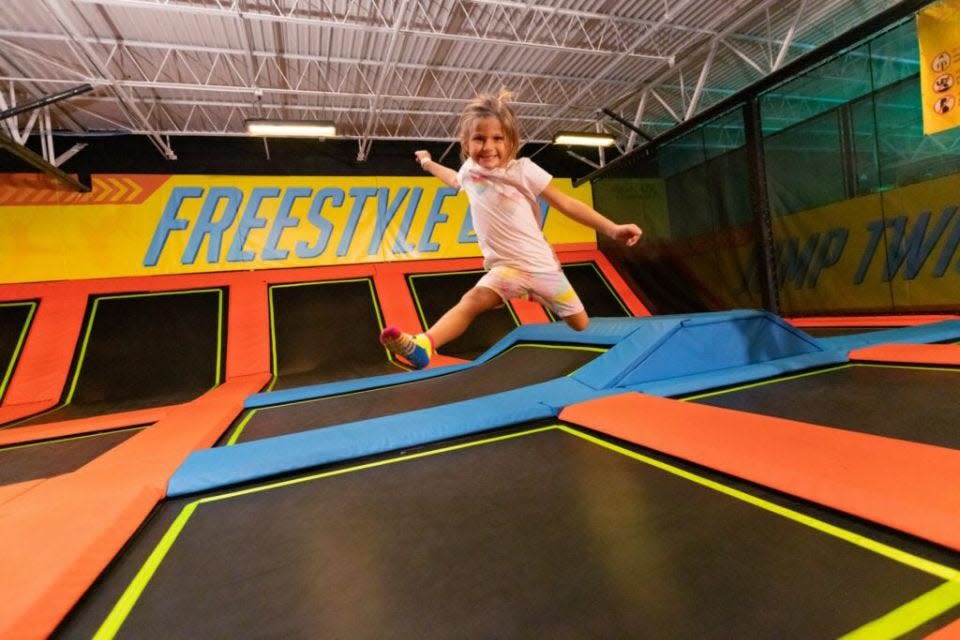 Urban Air Adventure Park is among Jackson's newest attractions offering more than 40,000 square feet of space for children to play on trampolines and other amenities.