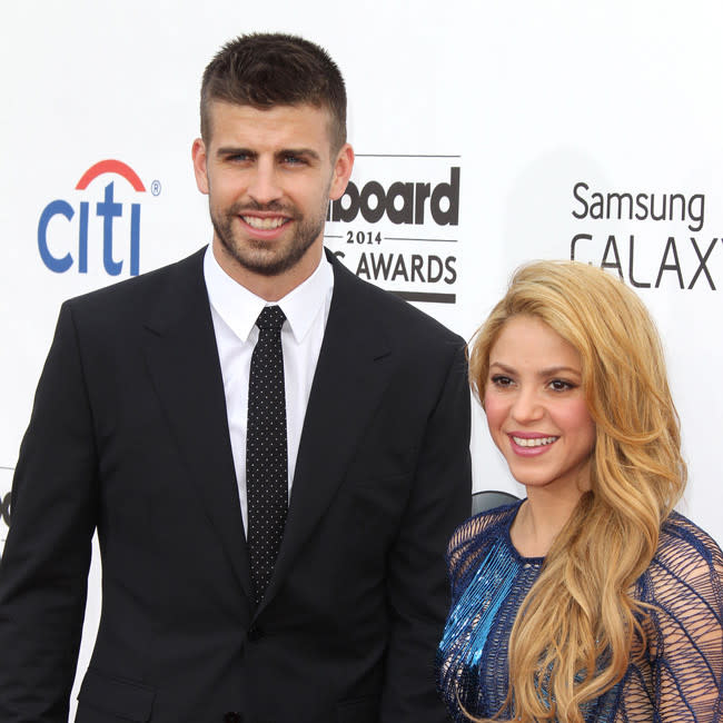 Gerard Piqué y Shakira en una foto de archivo credit:Bang Showbiz