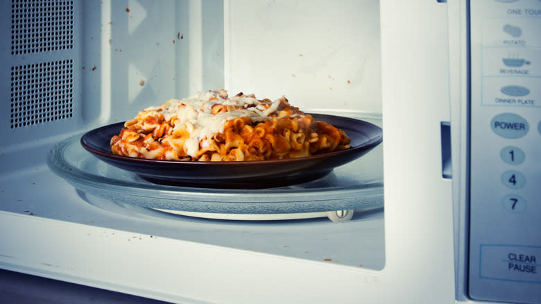 lasagne in the microwave