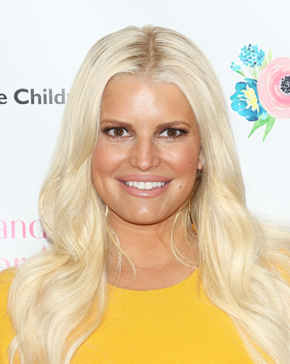 Jessica Simpson’s family pic has drawn criticism. (Photo: Jim Spellman/WireImage)