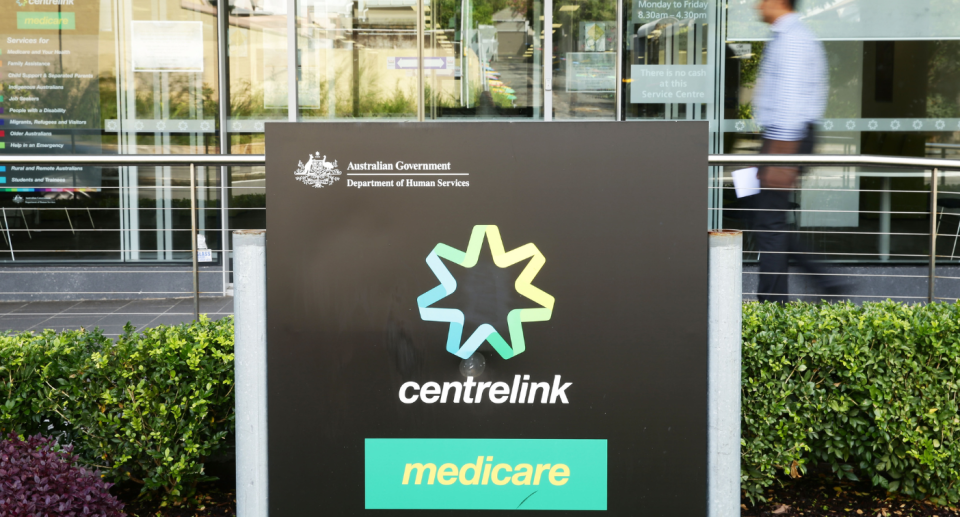 Centrelink sign