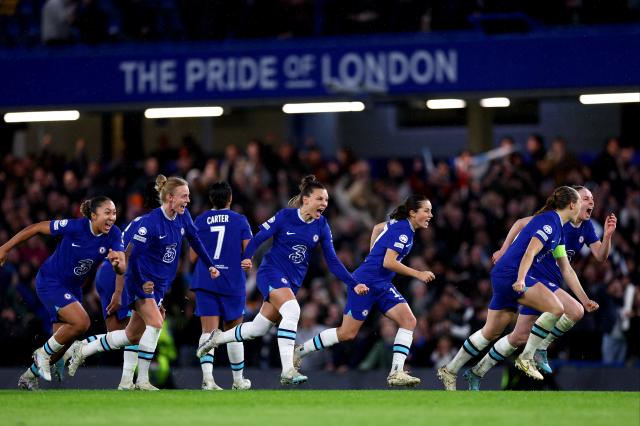 Olympique Lyonnais' victory over Chelsea FC on PKs