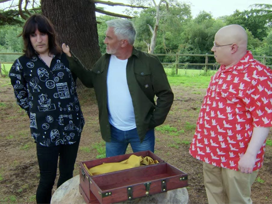 Great British Bake Off Paul Hollywood Small Hand skit