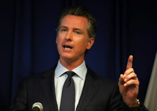 El gobernador de California, Gavin Newsom. (Getty Images)