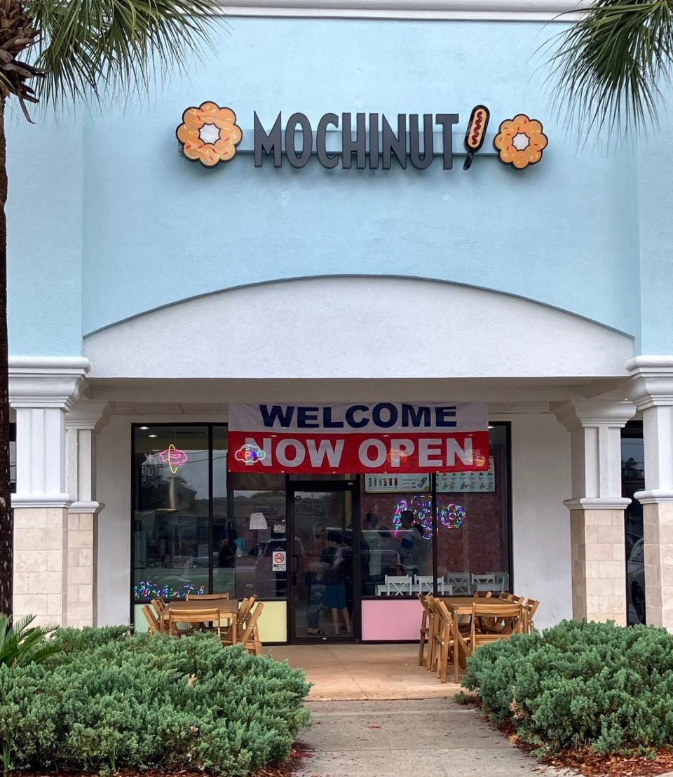 Offering Hawaiian-style donuts, Korean corn dogs, Boba teas and more, Mochinut is now open at 11757 Beach Blvd., No. 9 in Beachwood Plaza.