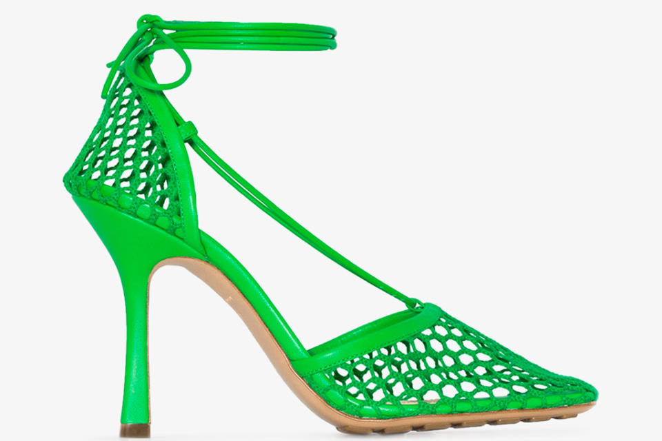Bottega Veneta Stretch heels. - Credit: Courtesy of Browns