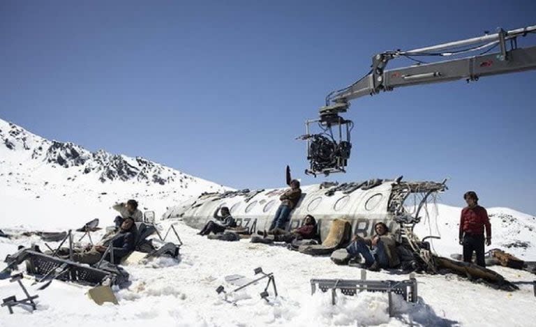 Buena parte del rodaje del filme tuvo lugar en Sierra Nevada, sur de España.