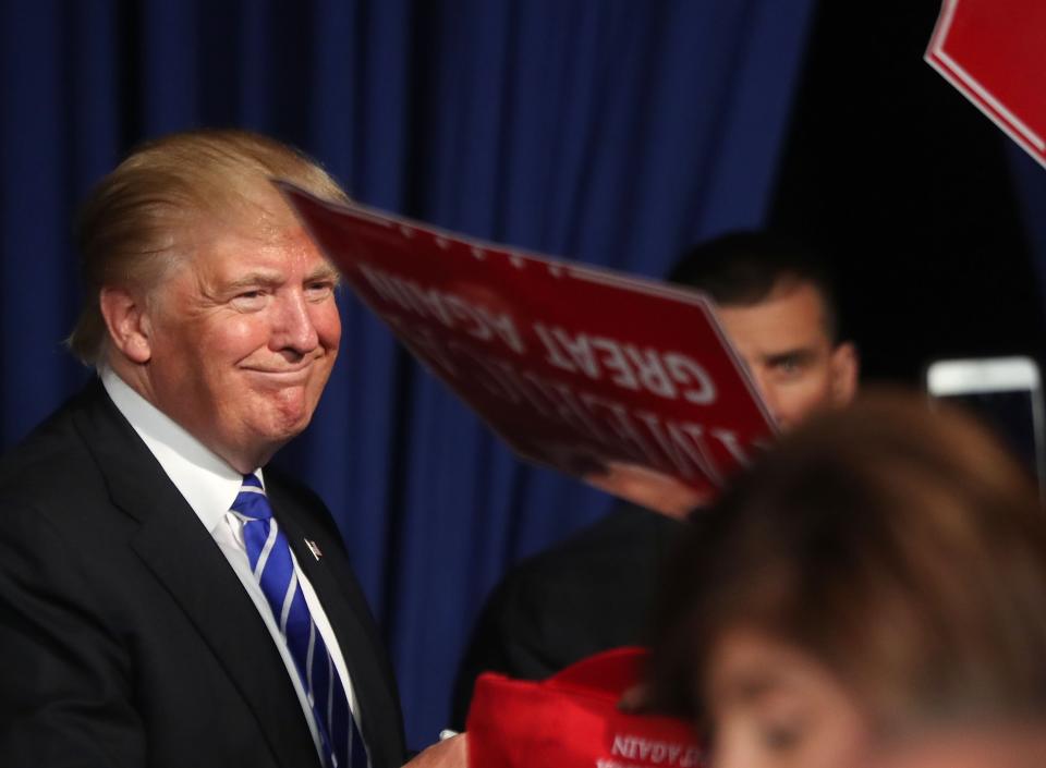 Donald Trump Credit: Spencer Platt/Getty Images
