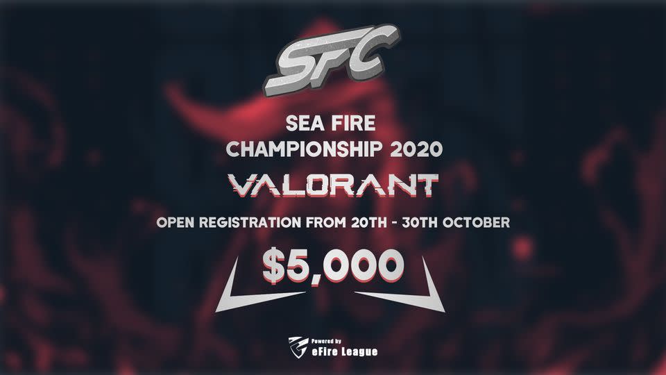 SEA Fire Championship 2020 (Photo: eFire League Facebook)