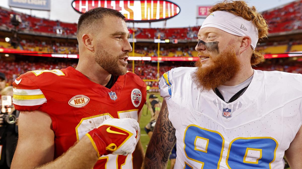 Chargers’ Scott Matlock Seeks Travis Kelce’s Advice for Rookie Players