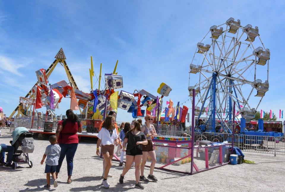 The annual Main Street Port Clinton Walleye Festival featurea rides, games, vendors and live entertainment.