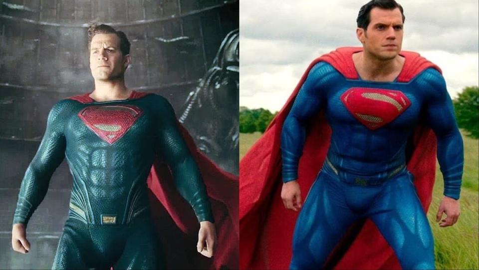 Henry Cavill's Superman in Justice League (2017)