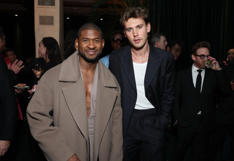 Usher and Austin Butler