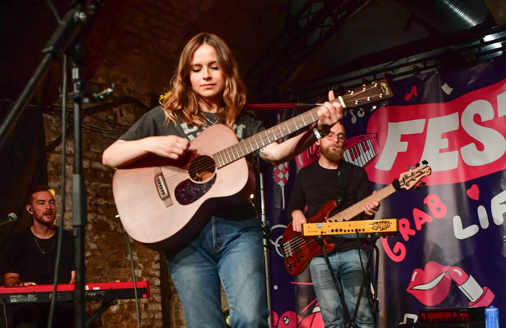 Gabrielle Aplin will never not play the song that made her no matter how 'bored of it' she is credit:Bang Showbiz