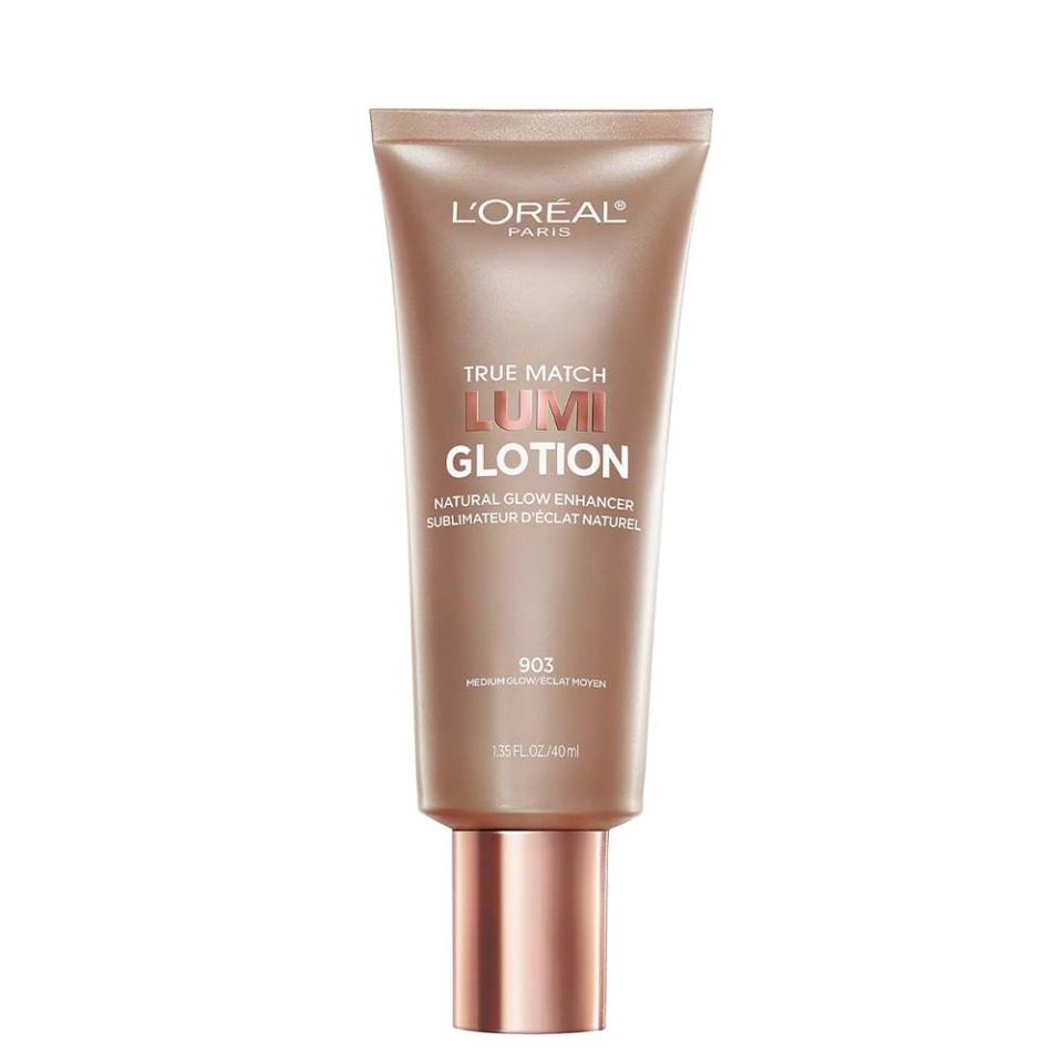 gold lotion tube
