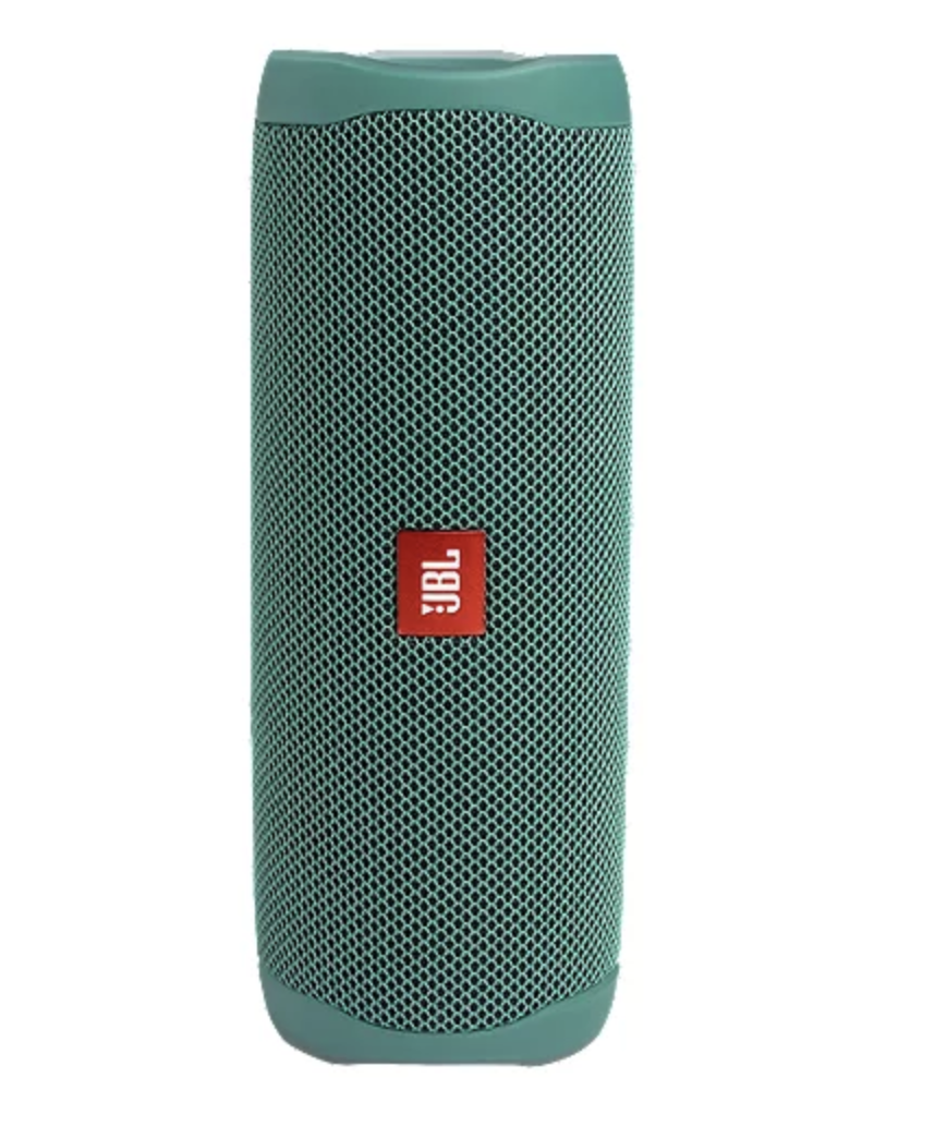 JBL Flip 5 Eco Edition Portable Waterproof Speaker - Image via Sport Chek. 