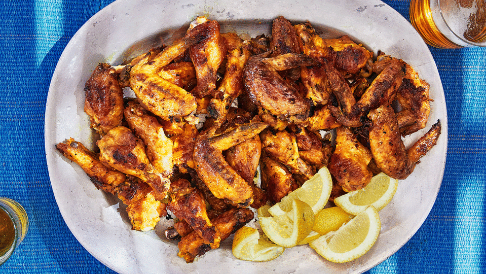 Crispy Turmeric-and-Pepper-Spiced Chicken Wings