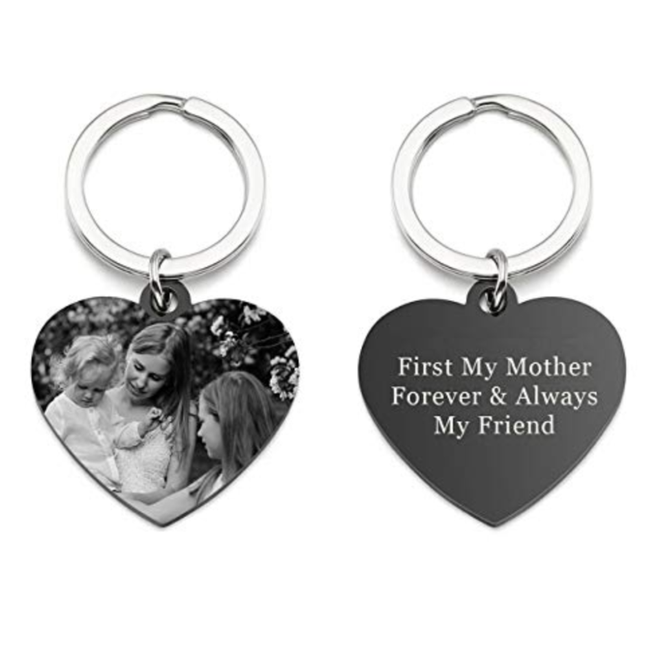 28) Custom Photo Keychain