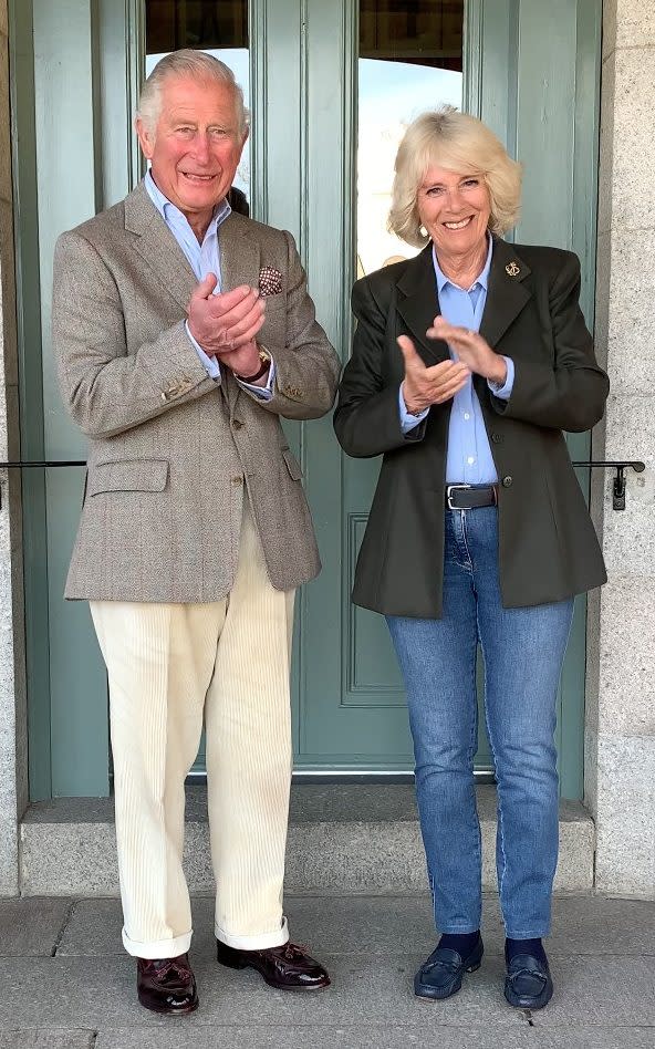 Queen Camilla in jeans