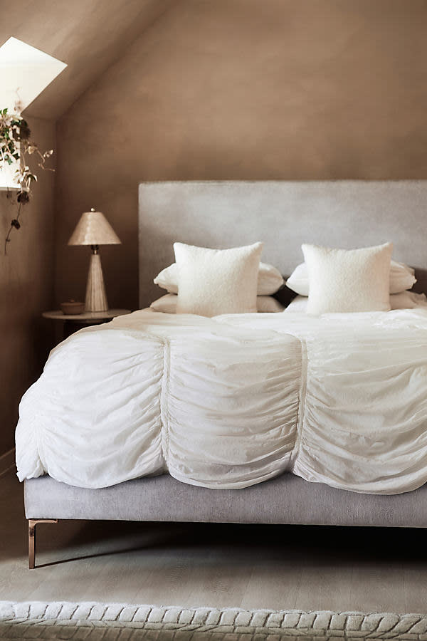 <p><a href="https://go.redirectingat.com?id=74968X1596630&url=https%3A%2F%2Fwww.anthropologie.com%2Fanthroliving%2Fshop%2Ftextured-greta-duvet-cover&sref=https%3A%2F%2Fwww.harpersbazaar.com%2Ffashion%2Ftrends%2Fg43932475%2Fbest-luxury-duvet-covers%2F" rel="nofollow noopener" target="_blank" data-ylk="slk:Shop Now;elm:context_link;itc:0;sec:content-canvas" class="link ">Shop Now</a></p><p>Textured Greta Duvet Cover</p><p>$173.60</p><p>anthropologie.com</p>