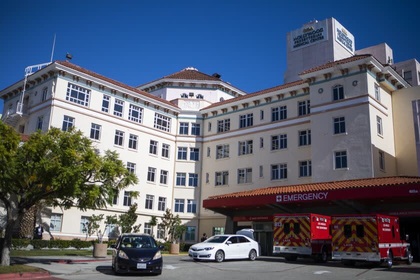 Los Angeles, CA - November 03: CHA Hollywood Presbyterian Medical Center on Thursday, Nov. 3, 2022, in Los Angeles, CA. Hospitals are required by law to have their charity care policies up on their websites. (Francine Orr / Los Angeles Times)