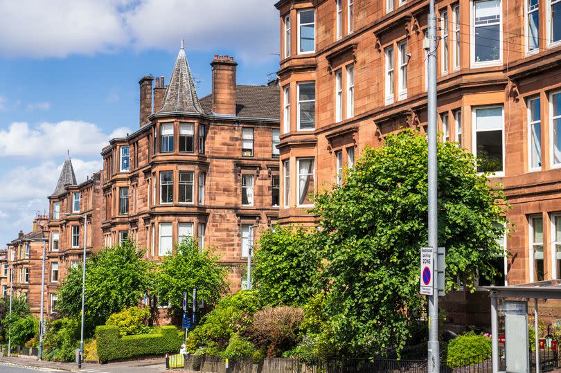 Leafy Hyndland, in Glasgow's west end, makes the top three.