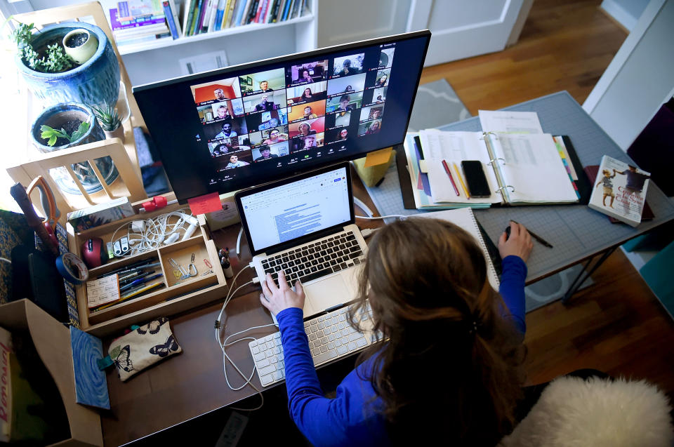 Image: TOPSHOT-US-HEALTH-VIRUS-TEACHER (Olivier Douliery / AFP - Getty Images file)